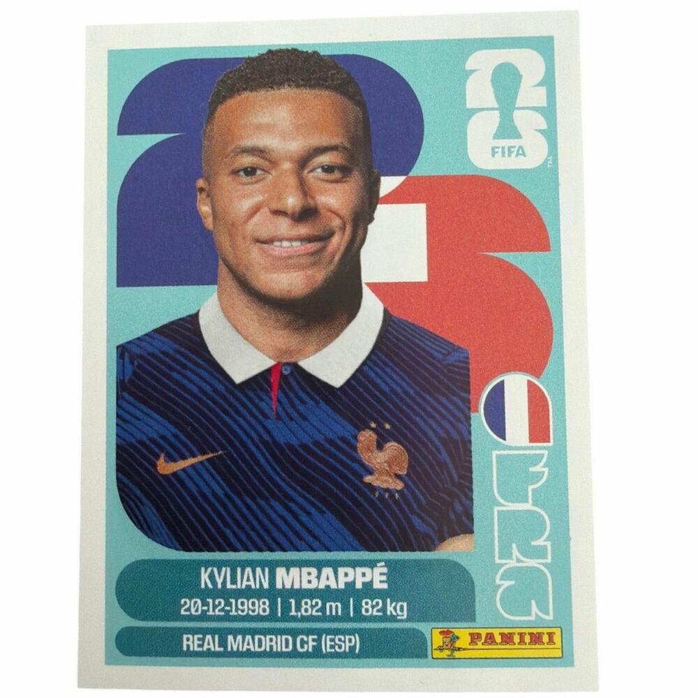 Kylian Mbappé 2026 FIFA World Cup Panini New France